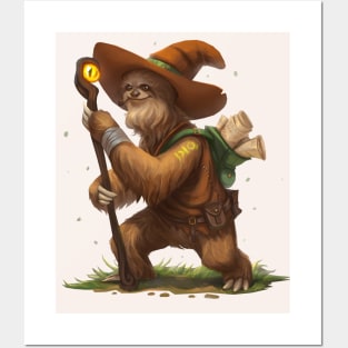 Sloth Mage Posters and Art